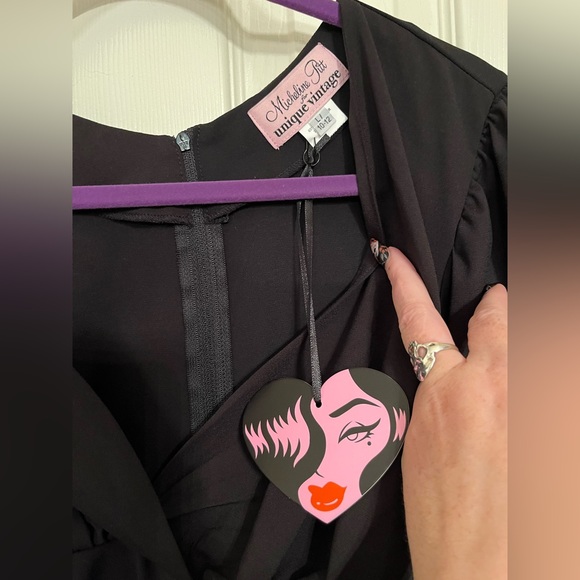 Unique vintage, Micheline Pitt, collaboration, Tyrell top - Picture 4 of 5